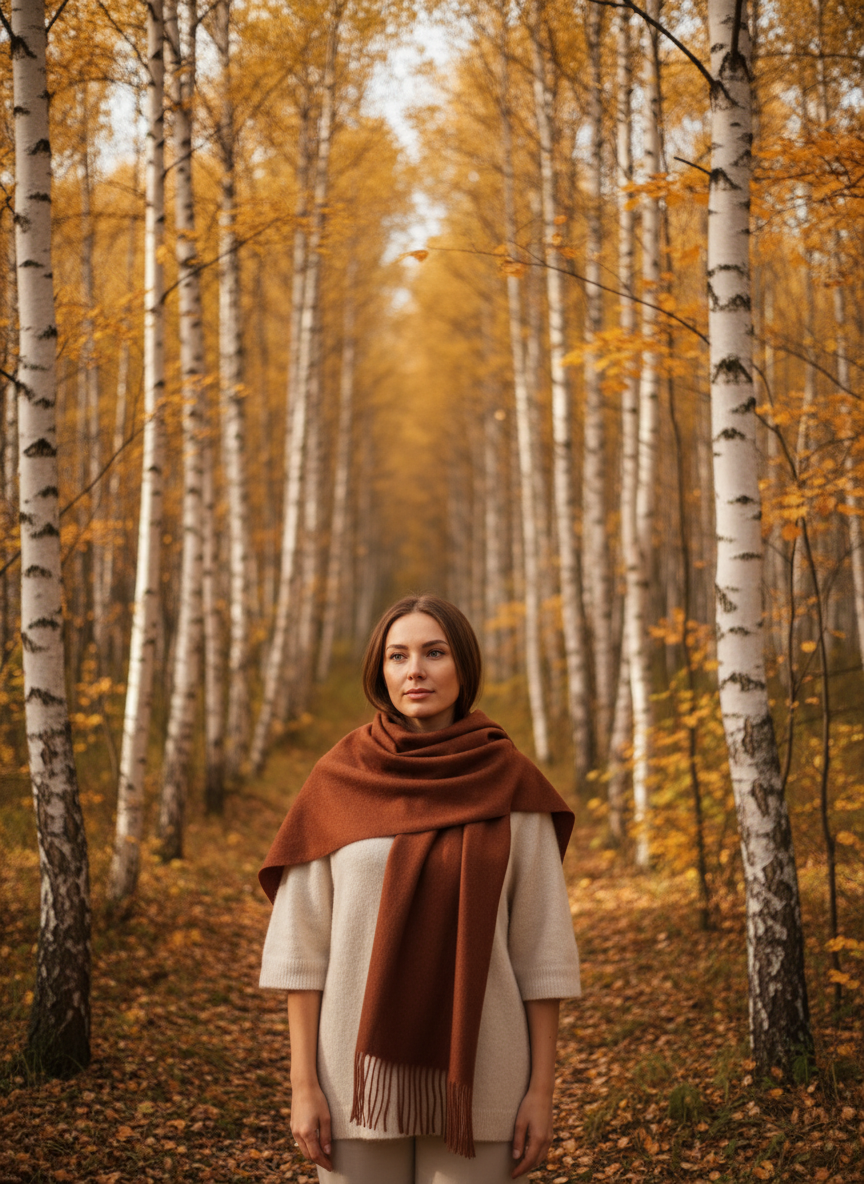 100% vilnos šalikas