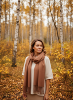 100% vilnos šalikas (smėlinė spalva)