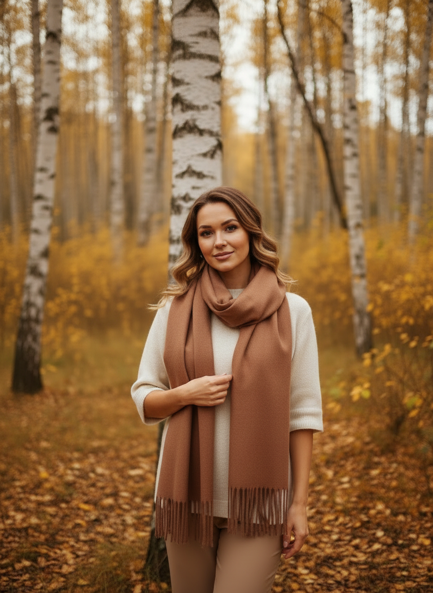 100% vilnos šalikas