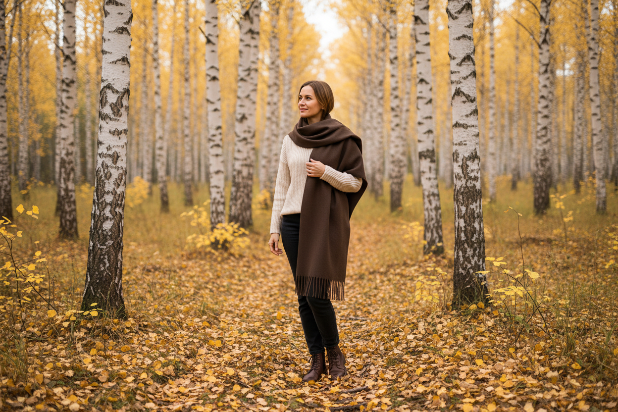 100% vilnos šalikas