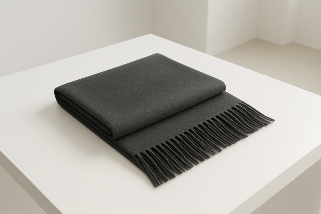 100% vilnos šalikas  (pilkas)